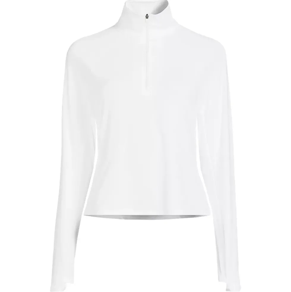Women's SunShade UPF 50 Quarter Zip Rash Guard