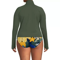 Women's SunShade UPF 50 Quarter Zip Rash Guard