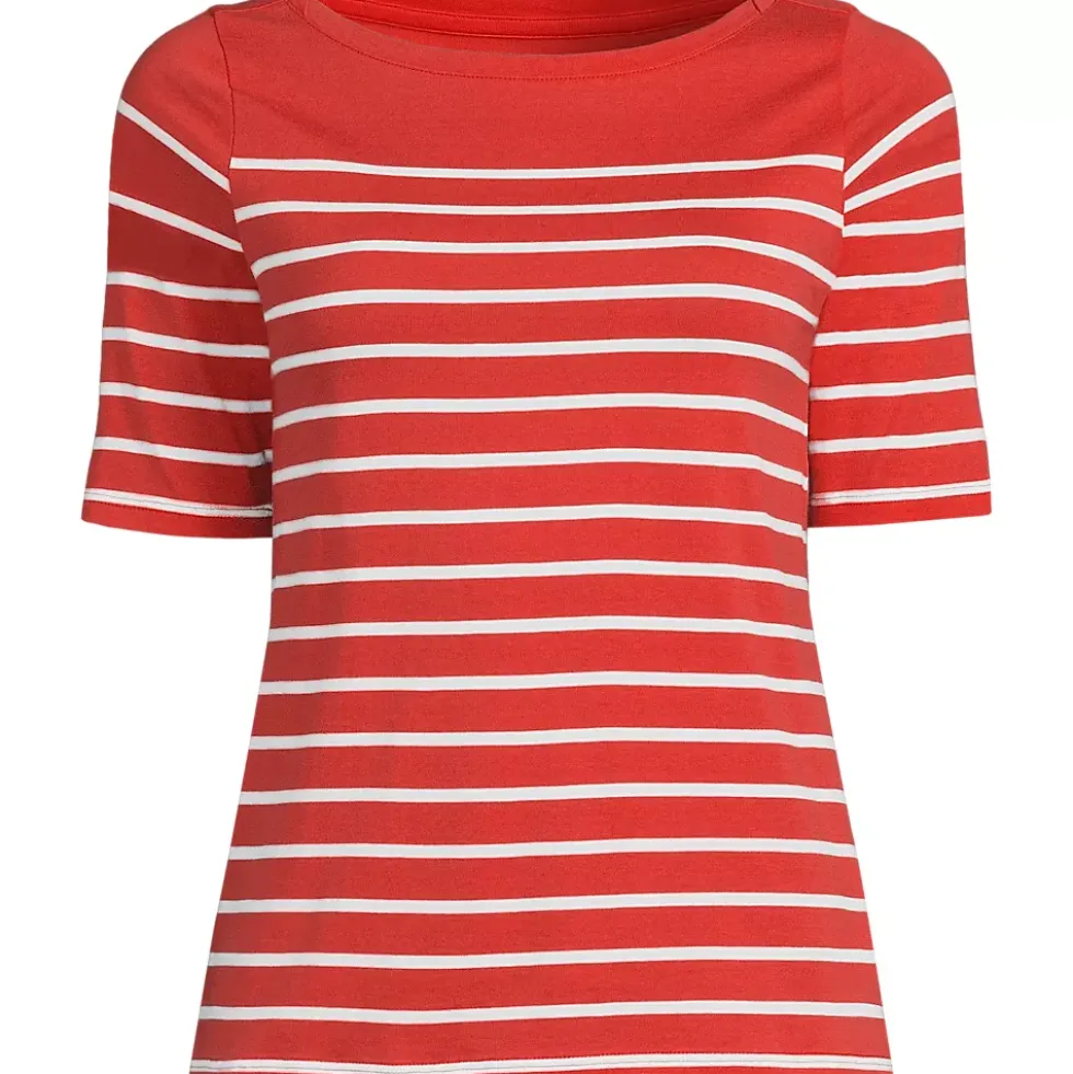 Women's Supima Boatneck Top