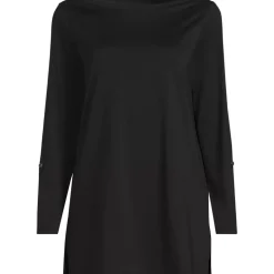 Women's Supima Cotton Adjustable 3/4 Sleeve Boatneck Tunic