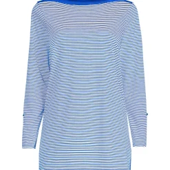 Women's Supima Cotton Adjustable 3/4 Sleeve Boatneck Tunic