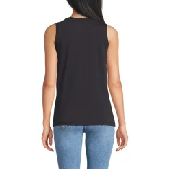 Women's Supima Cotton Crew Neck Tank
