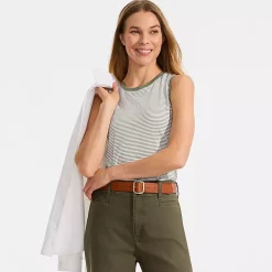 Women's Supima Cotton Crew Neck Tank