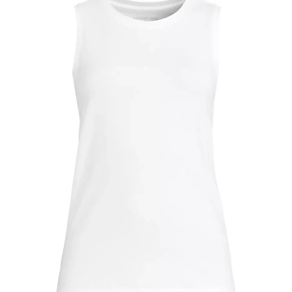 Women's Supima Cotton Crew Neck Tank