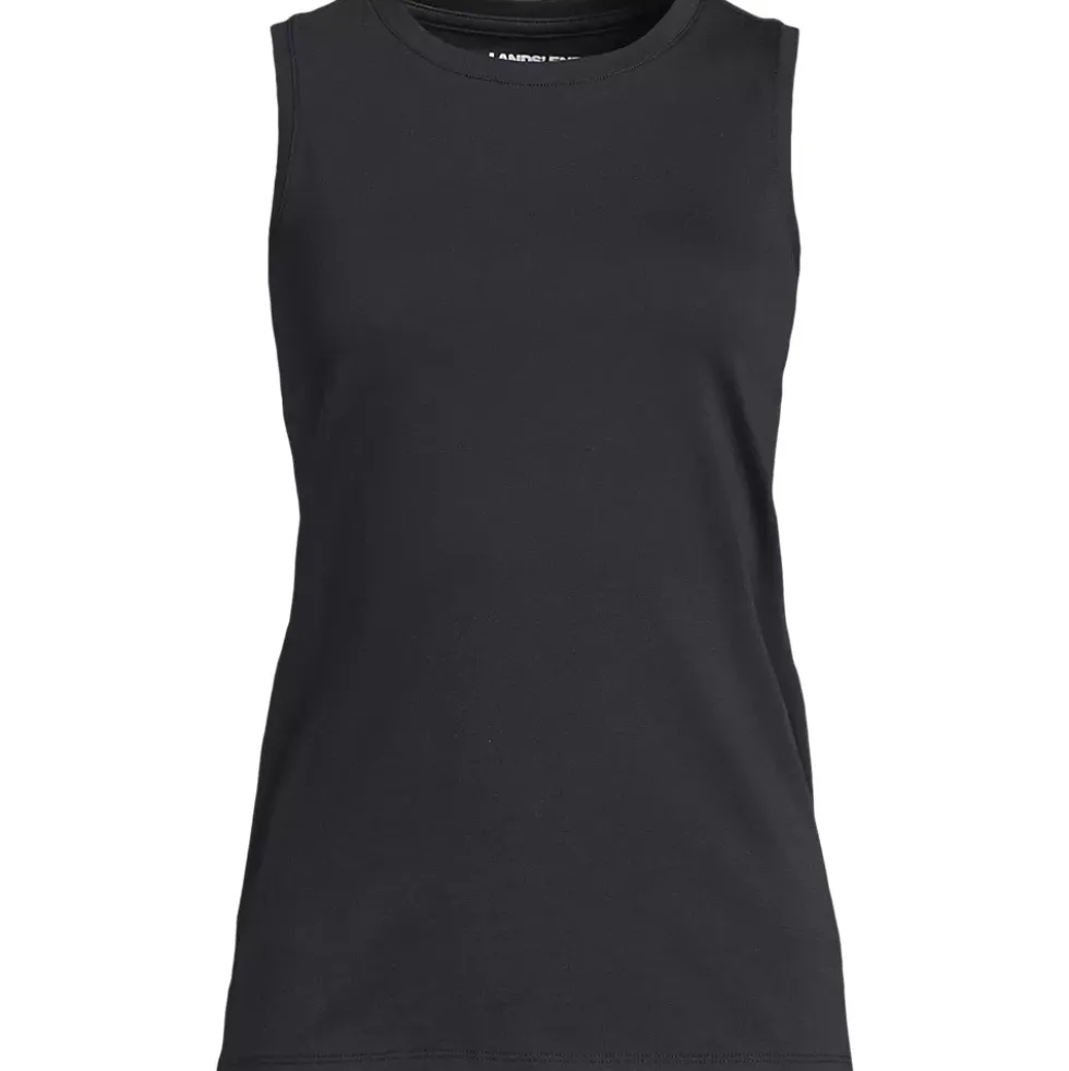 Women's Supima Cotton Crew Neck Tank