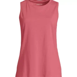 Women's Supima Cotton Crew Neck Tank