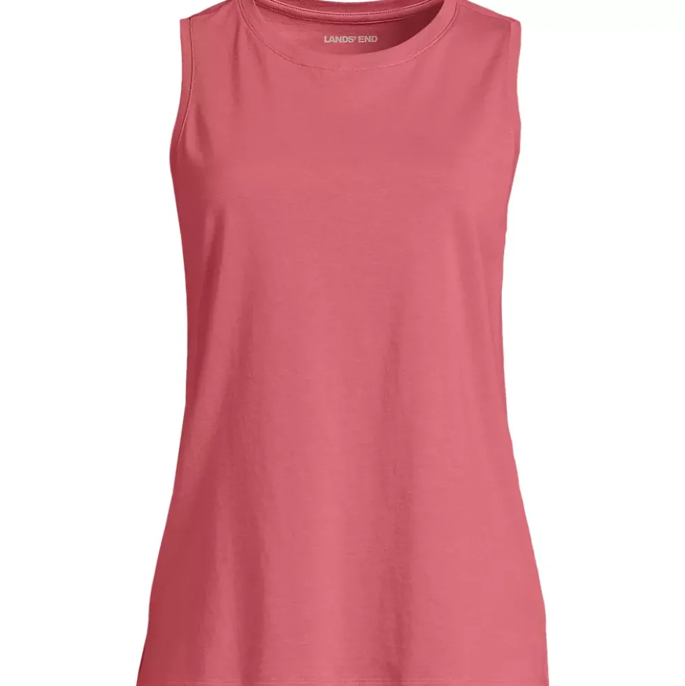 Women's Supima Cotton Crew Neck Tank
