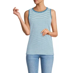Women's Supima Cotton Crew Neck Tank