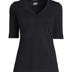 Women's Supima Cotton Henley T-Shirt