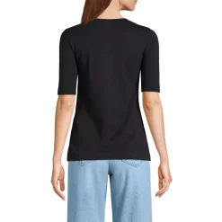 Women's Supima Cotton Henley T-Shirt