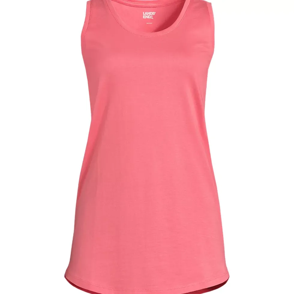 Women's Supima Cotton Tunic Tank Top