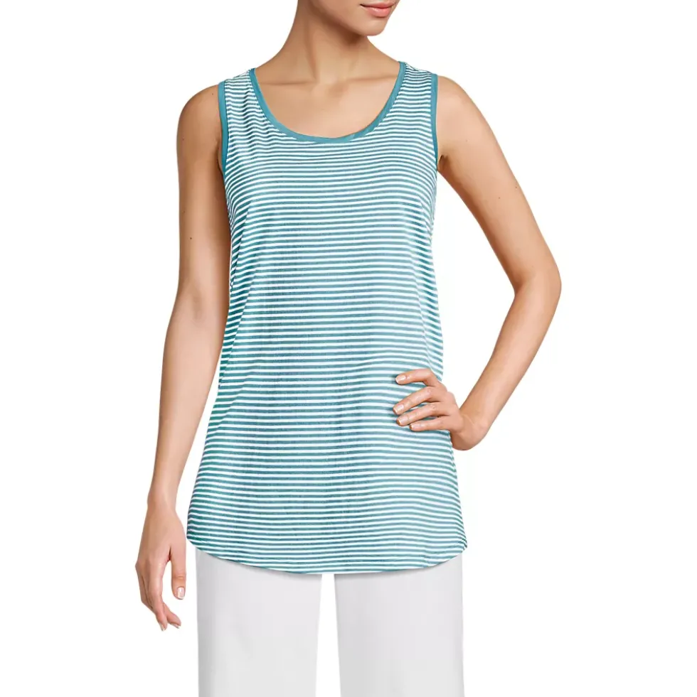 Women's Supima Cotton Tunic Tank Top