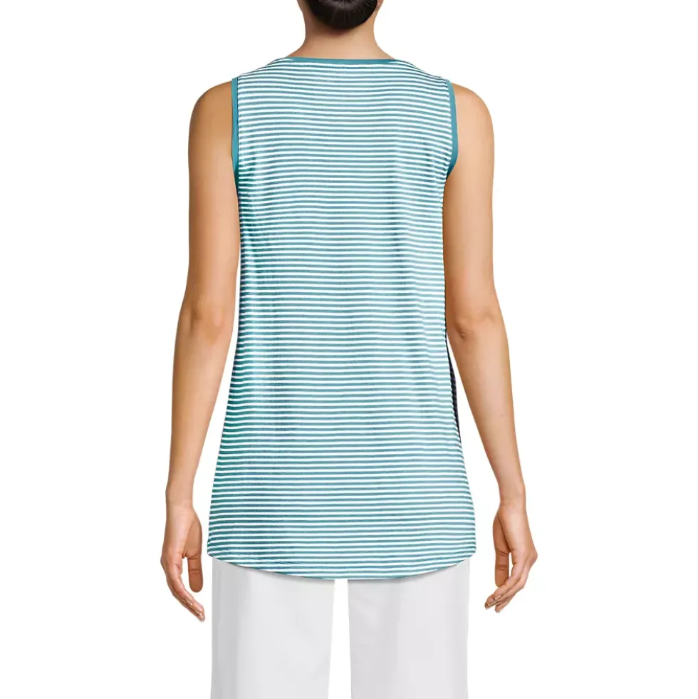 Women's Supima Cotton Tunic Tank Top