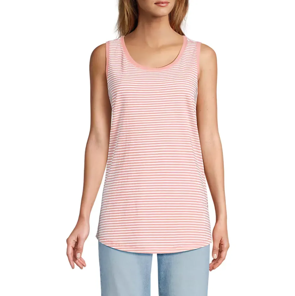 Women's Supima Cotton Tunic Tank Top