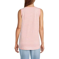 Women's Supima Cotton Tunic Tank Top