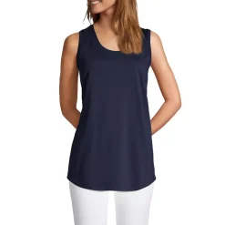 Women's Supima Cotton Tunic Tank Top