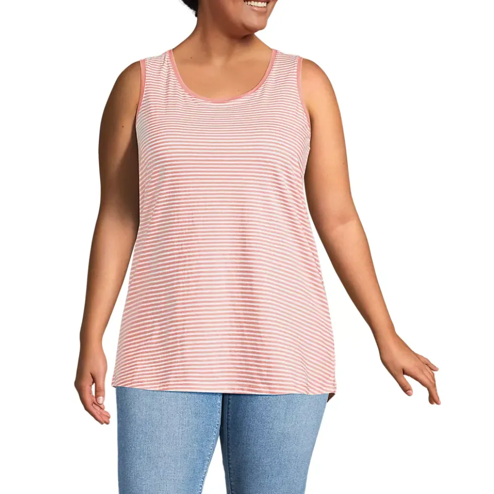 Women's Supima Cotton Tunic Tank Top