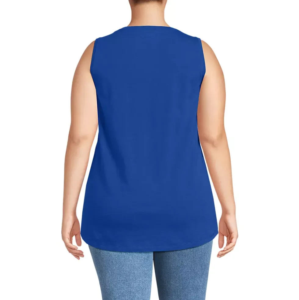 Women's Supima Cotton Tunic Tank Top