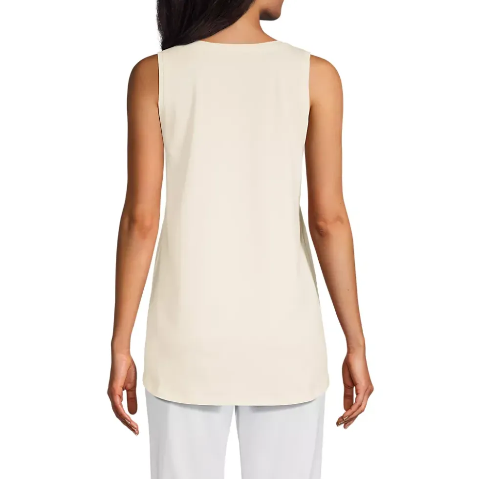 Women's Supima Cotton Tunic Tank Top