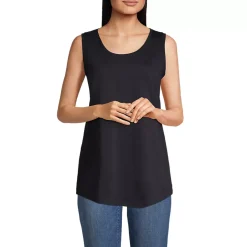 Women's Supima Cotton Tunic Tank Top