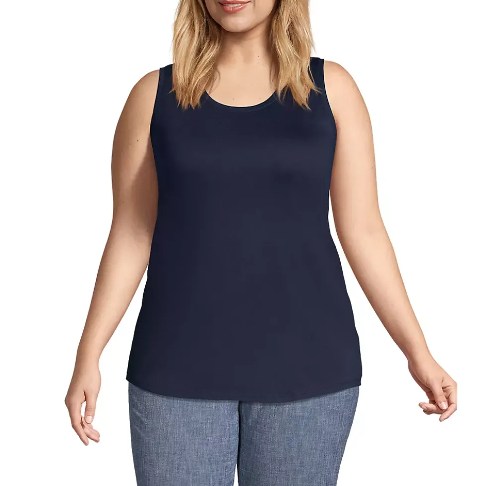 Women's Supima Cotton Tunic Tank Top