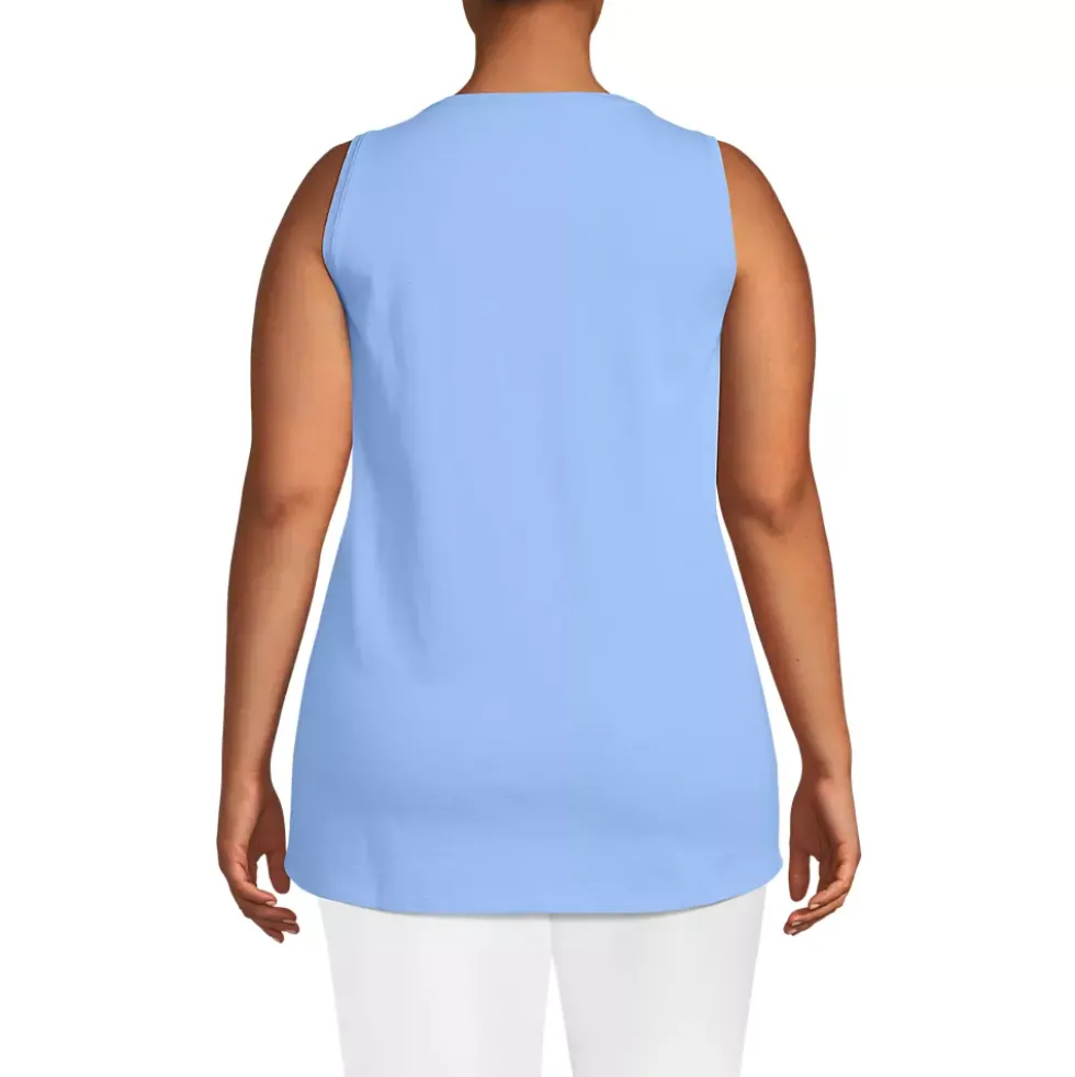 Women's Supima Cotton Tunic Tank Top