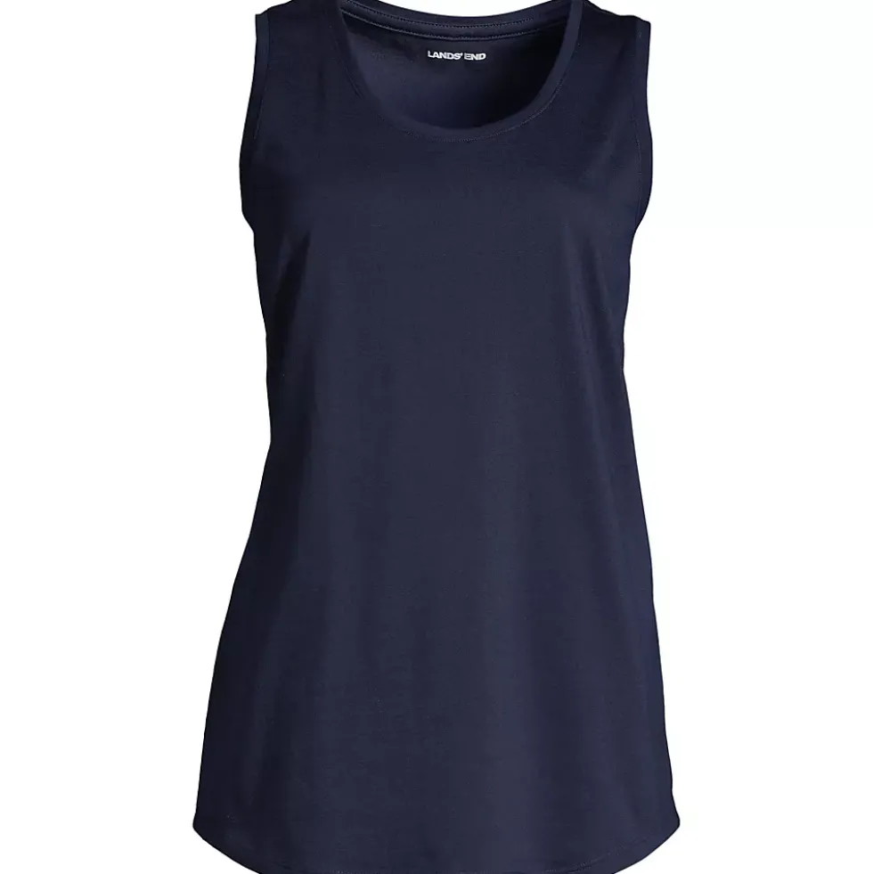 Women's Supima Cotton Tunic Tank Top