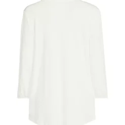 Women's Supima Micro Modal 3/4 Sleeve Split Neck Tunic