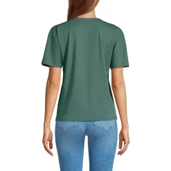 Women's Supima Notch Neck T-shirt