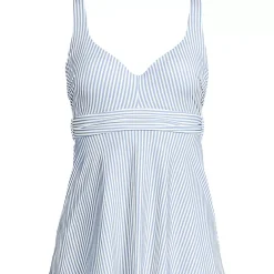 Women's Sweetheart Belted Flutter Tankini