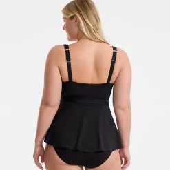 Women's Sweetheart Belted Flutter Tankini