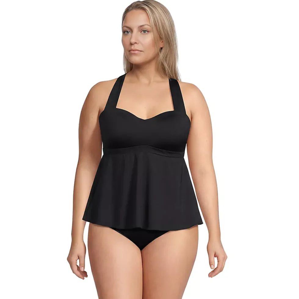 Women's Sweetheart Fauxkini One Piece