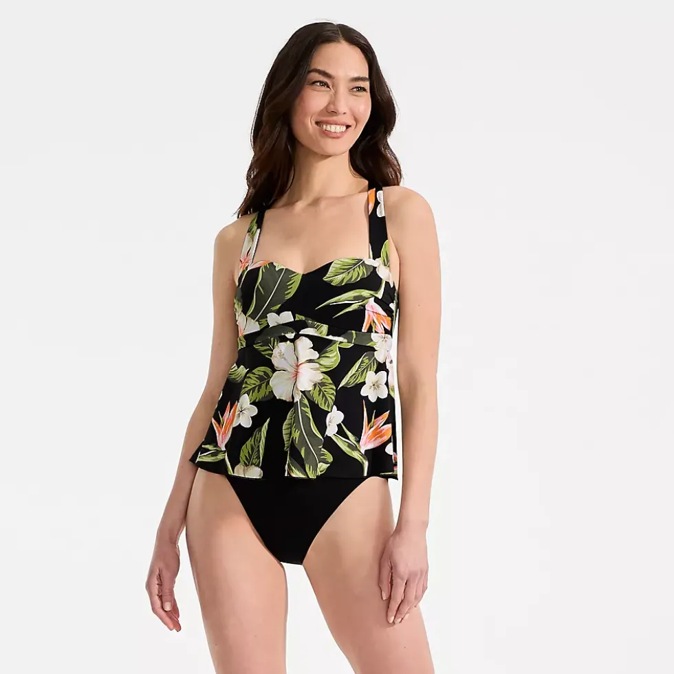 Women's Sweetheart Fauxkini One Piece