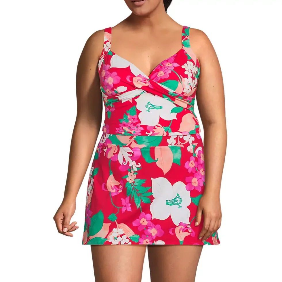 Women's Sweetheart Wrap Midkini Top