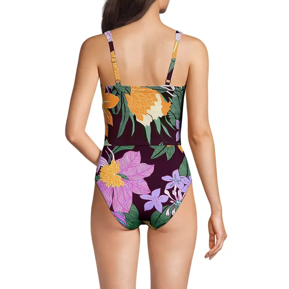 Women's Sweetheart Wrap Midkini Top