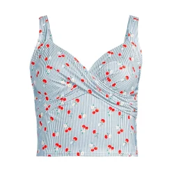 Women's Sweetheart Wrap Midkini Top