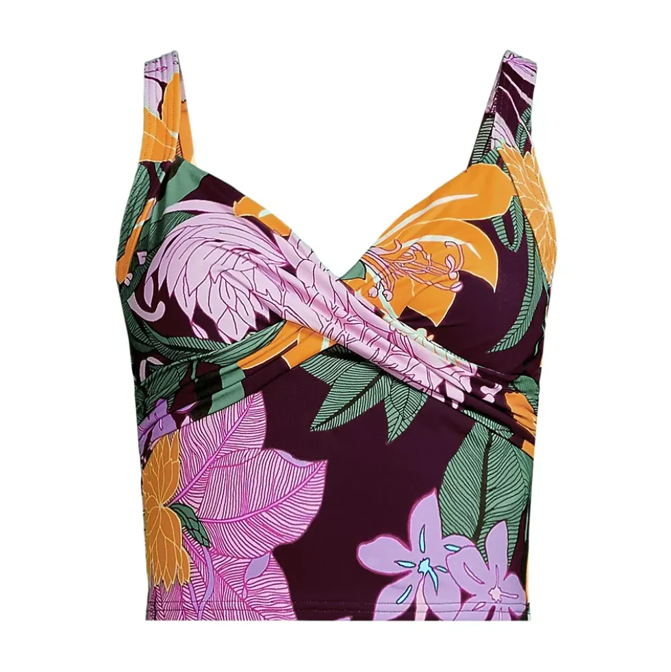 Women's Sweetheart Wrap Midkini Top
