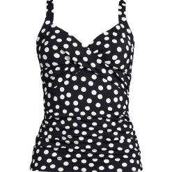 Women's Sweetheart Wrap Underwire Tankini Top