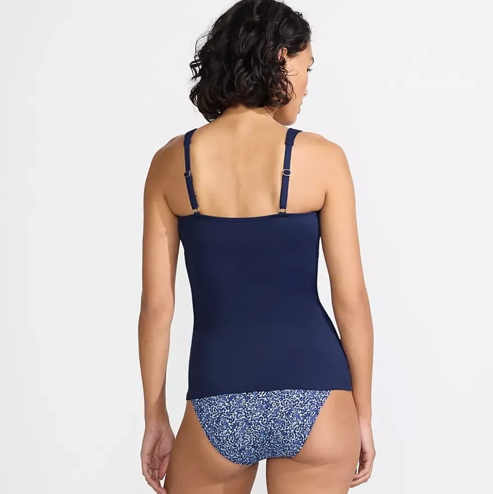 Women's Sweetheart Wrap Underwire Tankini Top