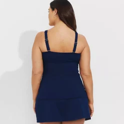 Women's Sweetheart Wrap Underwire Tankini Top