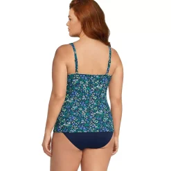 Women's Sweetheart Wrap Underwire Tankini Top
