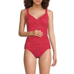 Women's Sweetheart Wrap Underwire Tankini Top