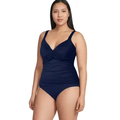 Women's Sweetheart Wrap Underwire Tankini Top