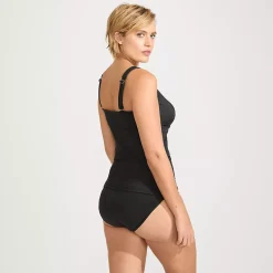Women's Sweetheart Wrap Underwire Tankini Top