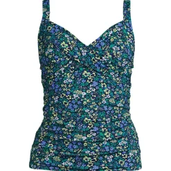 Women's Sweetheart Wrap Underwire Tankini Top