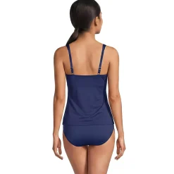 Women's Sweetheart Wrap Underwire Tankini Top