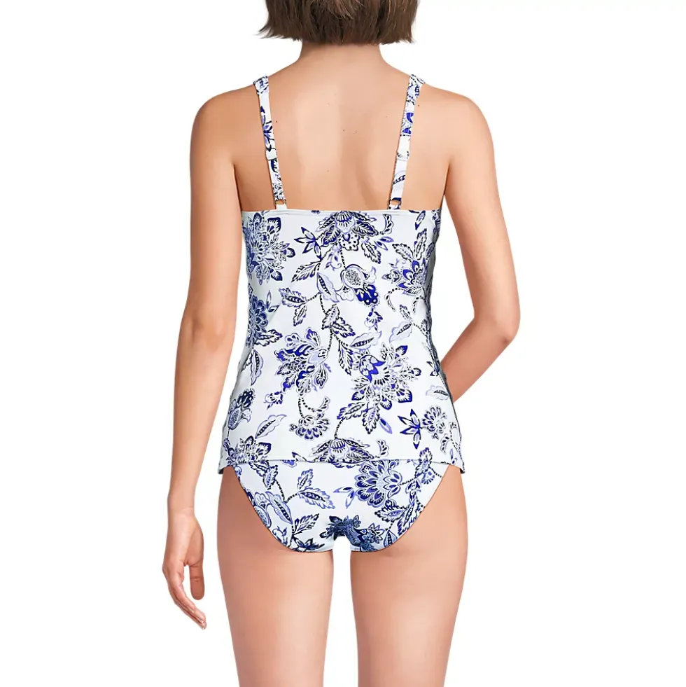 Women's Sweetheart Wrap Underwire Tankini Top