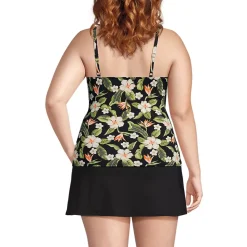 Women's Sweetheart Wrap Underwire Tankini Top