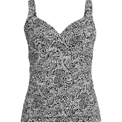 Women's Sweetheart Wrap Underwire Tankini Top