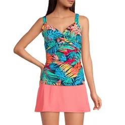 Women's Sweetheart Wrap Underwire Tankini Top
